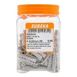 H2Z810 - Wall Plug & Screw